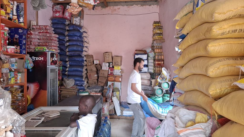 Achat riz en boutique