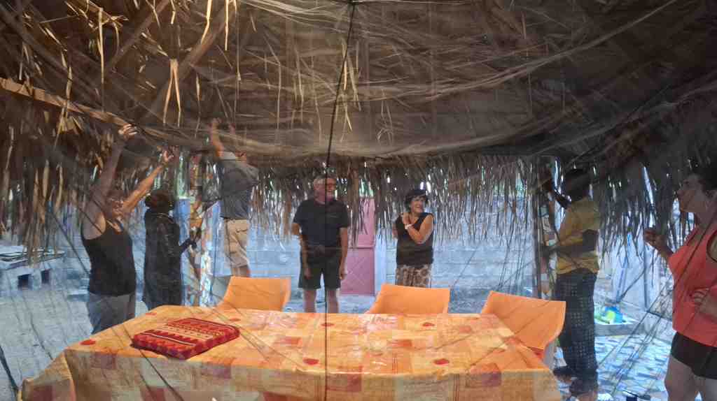 Installation moustiquaire XXL