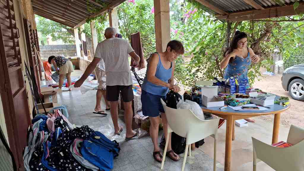 CEM préparation sacs à dos